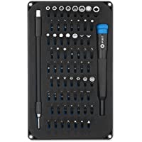 iFixit Mako Precision Bit Set- juego de 64 puntas de precisión (4 mm) y mango destornillador para reparacion de moviles…